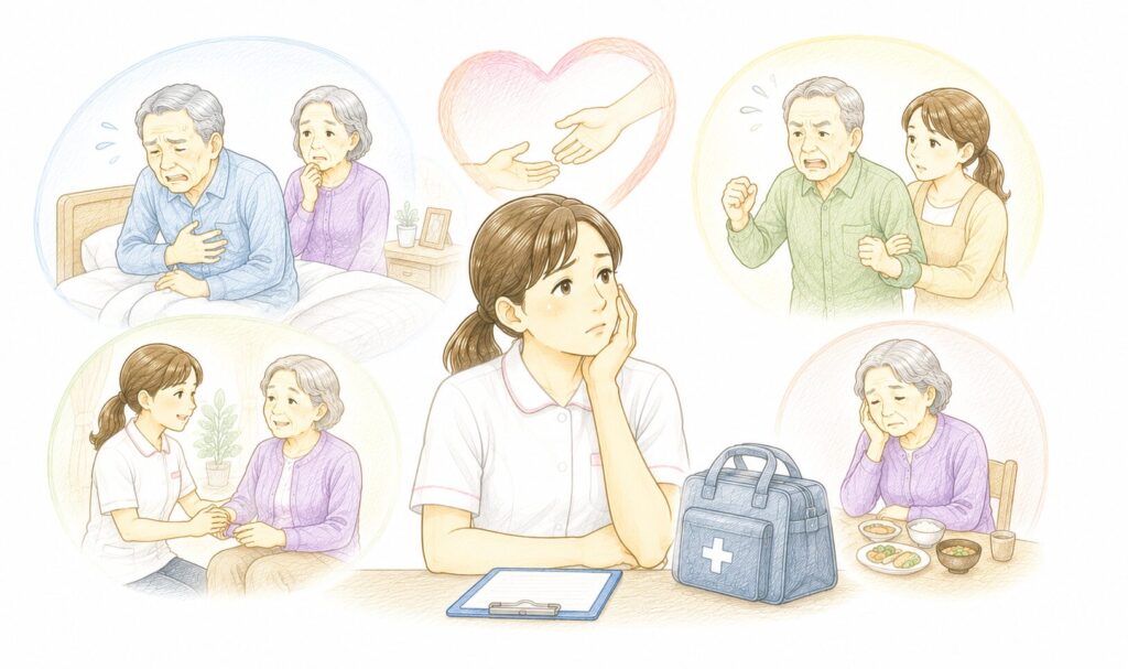 「もっと早く呼んでほしかった」——訪問看護師が現場で感じていること